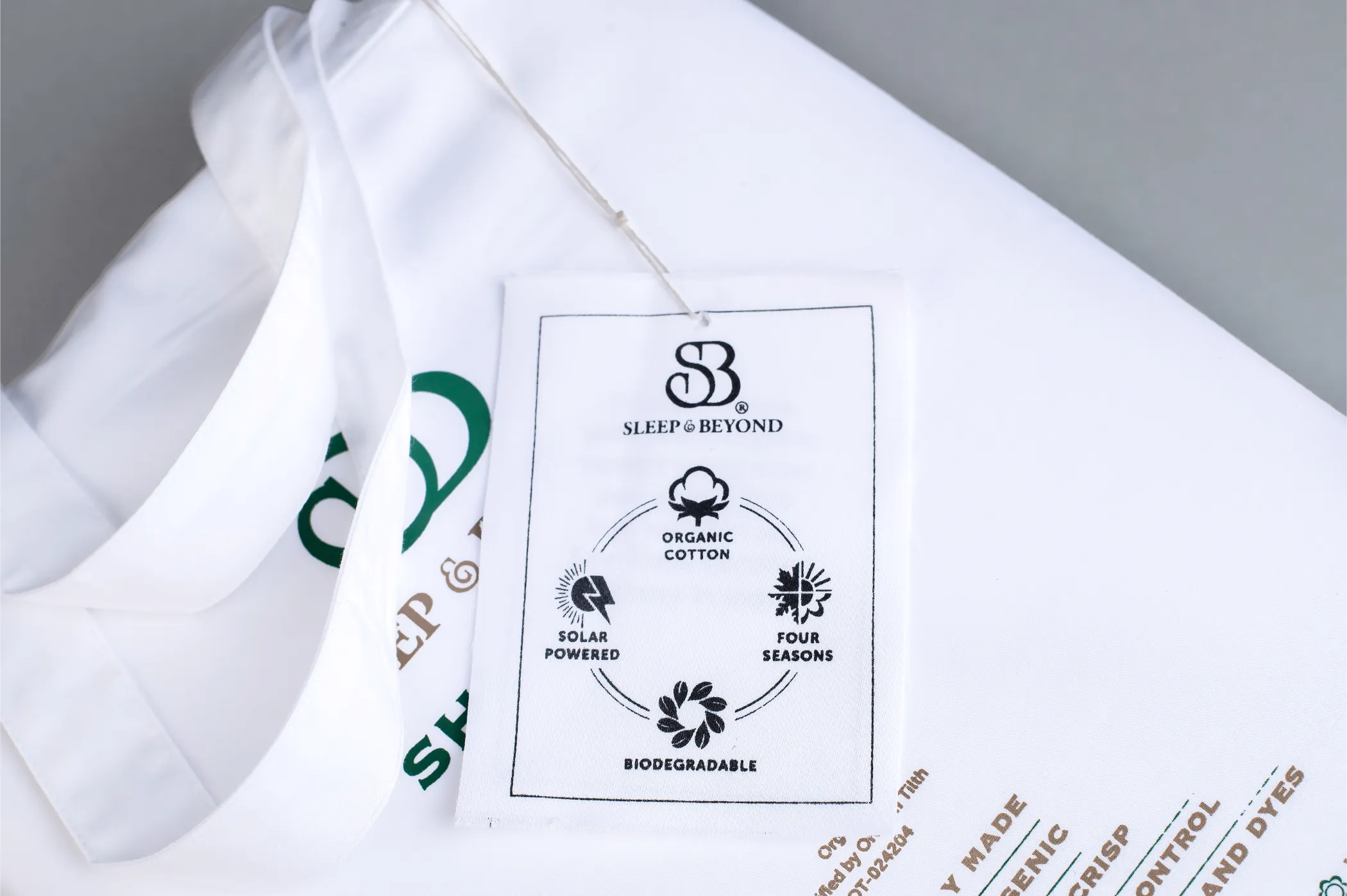 270TC Organic Cotton Percale Sheet Set - Image 5