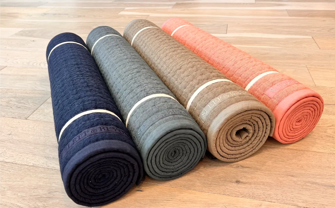 100% Natural Non-Slip Yoga Mat Set - Image 3